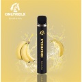 Vape de alta concentración múltiples funciones desechables 1600puffs