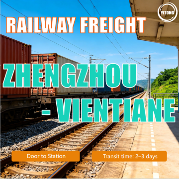 Zhengzhou'dan Vientiane Laos'a Demiryolu Taşımacılığı