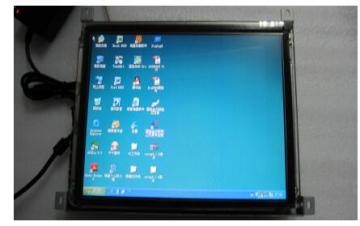 12.1inch lcd SAW touch screen open frame monitor brightness 400nits support XGA1024*768 resolution