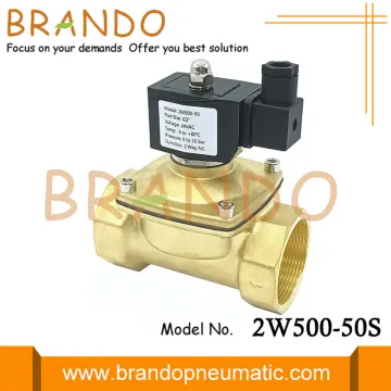 2W500-50 Normally Closed Electric Water Solenoid Valve 2'' Inch