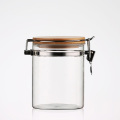 Glas-Aufbewahrungsglas mit Honig-Ferment-Flaschen