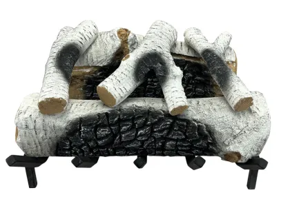 ABLE Realistic Artificial Charred Log Sets