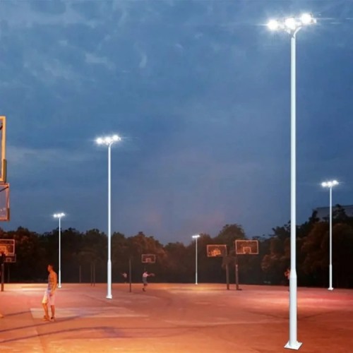 High Mast Lighting Pole Stainless Steel