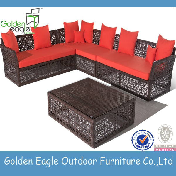 Top selling factory offer rattan sofa set