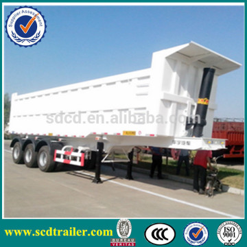 3 Axles tipper trailer for trucks, china tipping semi trailer