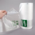 Custom Flat Bottom Storage Plastic Packaging Poly Bags