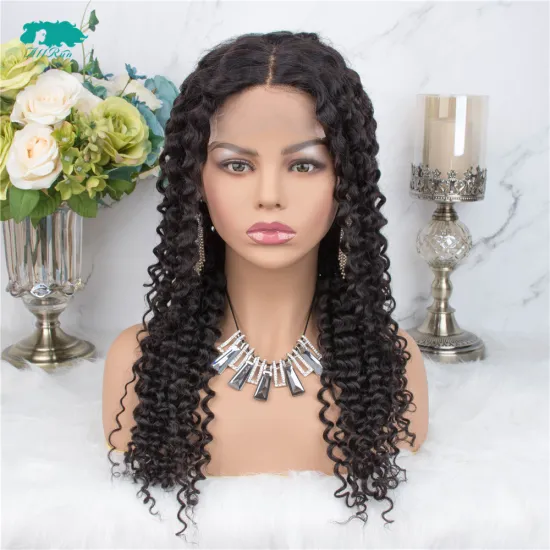 Wholesale kinky human hair lace front wigs,human virgin hair wigs