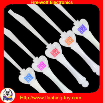 Plastic 35cm Flashing Butterfly Wand, Flashing Light Stick For Baby Girl
