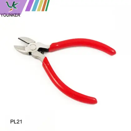 Effort Saving Cutting Edge Plastic Diagonal Pliers