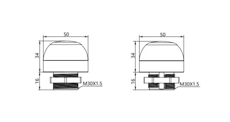 50mm pick to light sensor touch