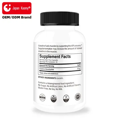 Shecome Creatine Monohydrate Capsules Muscle Performance
