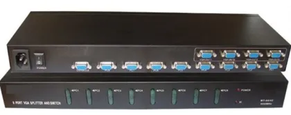 8 to 4 VGA Matrix Switcher Video+Audio Switcher AV Switcher