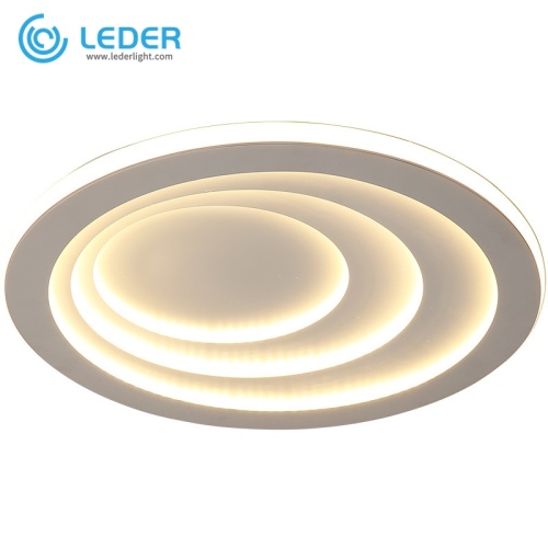 LEDER White Room Flush Plafondverlichting