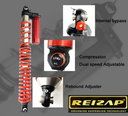 Advanced Desert Racing Coilover Suspension with Eibach Springs - 4-Way Adjustable