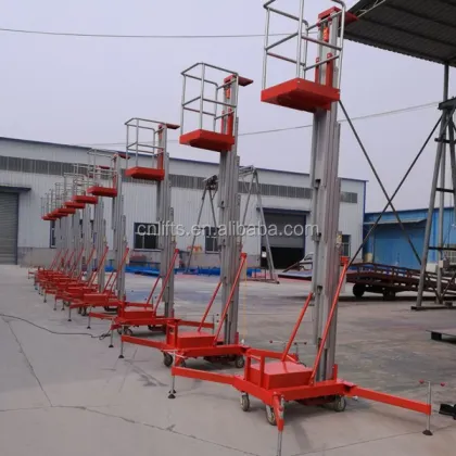 Aluminum Alloy Window Cleaning Lifting Platform Elevator
