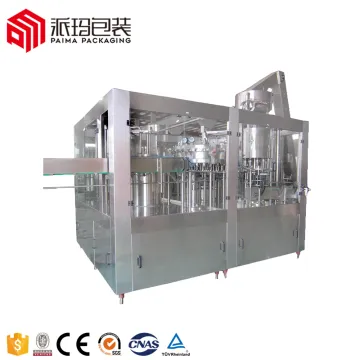 Drinking Water Machine: Filling, Capping, and Labeling for Complete Water Line