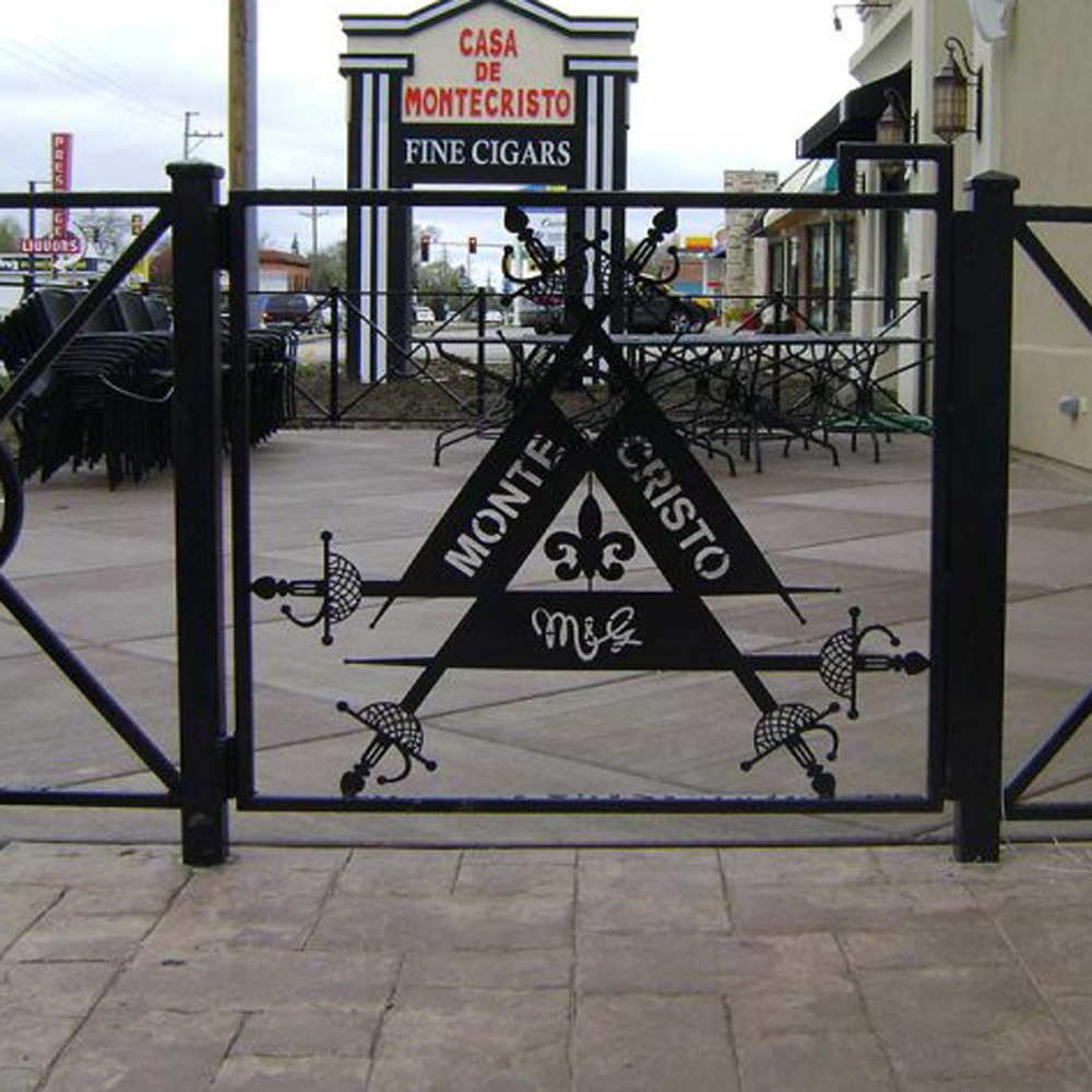 Laser Cut Metal Gates China Manufacturer