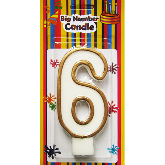 Number Cake Candle (SZC3-0038)