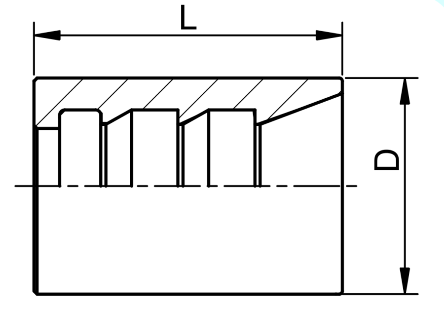 Ferrule For SAE 100 R1A Hose