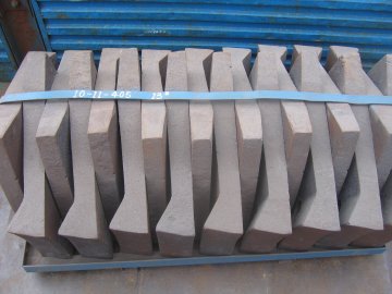 Cr - Mo Alloy Steel Wear Resistant Casting Liner Segment For Cement Mill
