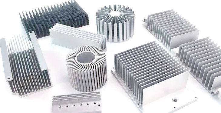 מכלולי גוף קירור מאלומיניום