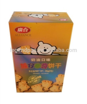 top selling new design art paper cookie box