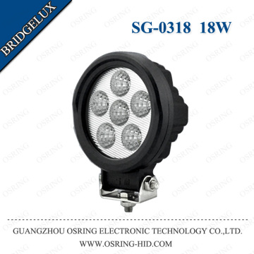 OSRING Wholesale 10V-30V 18W 6000K Pure White B ridgelux CE RoHS Car LED Work Light