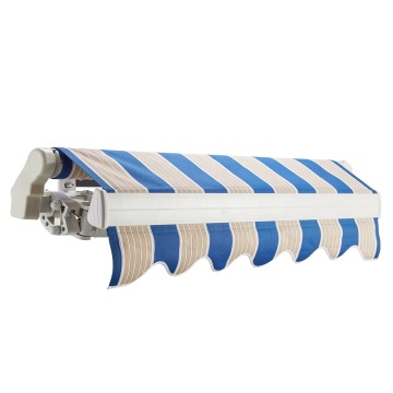 GULI Remote Control Screw Fix Motorized Retractable Awning Canopy with Rust Prevention