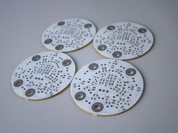 Double-sided Green , Light Green Solder Maskaluminum Base Pcb For Led