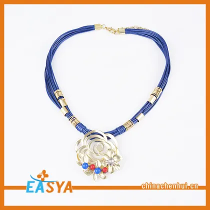 Gold Jewelry Main Material Hand Of Fatima Necklace