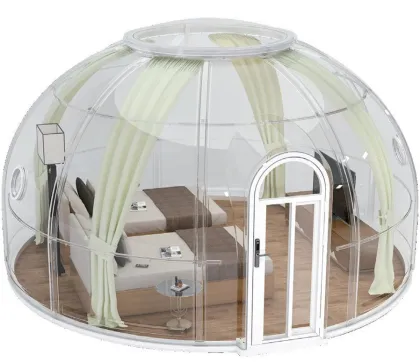Transparent Igloo Dome Tent Outdoor Glamping