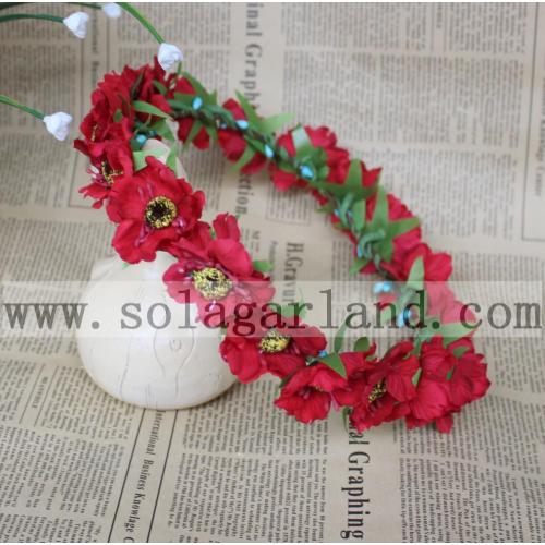 2016 Wholesale Flower Headband flor coroa para casamento headbands margarida