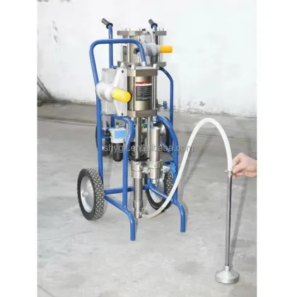 GP2045 Air-Powered Airless Paint Sprayer: High Viscosity Steel Structure Fireproof Paint Application Machine