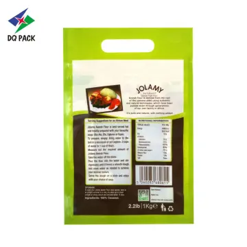 Stand Up Pouch with Zipper flat bottom bag