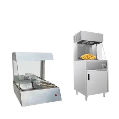 Electric KFC Fast Food Equipment - Chips Warmer for French Fries Display