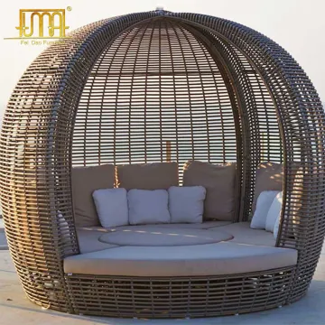 Summer Garden Rattan Lounge Chairs for 5-Star Hotels and Outdoor Parties