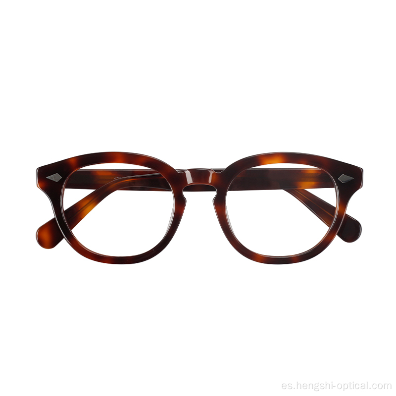 Spectacles Bisagra para hombres yeglas de lentes de acetato marcos