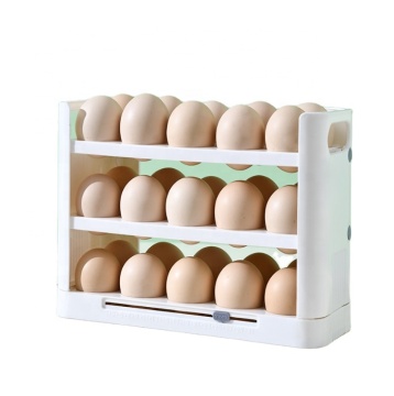 Durable Multi-Layer Egg Storage Box - Space-Saving and Food Grade Quality