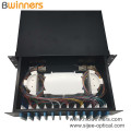 3U 96 Cores LC Fiber Optic Termination Box Patch Panel