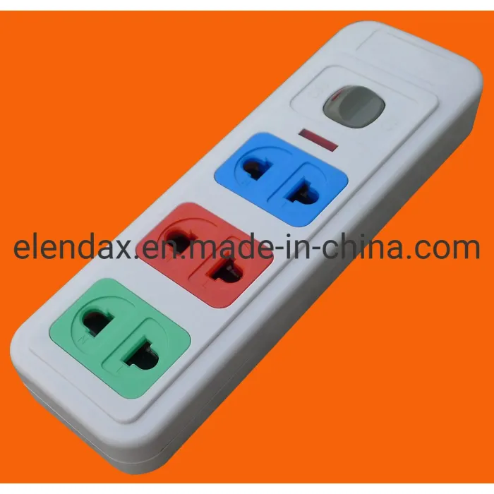 Soket Ekstensi Stopkontak 4 Arah Universal E1004S