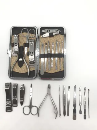 Professional 12-Pc Beauty Nail Manicure Pedicure Set