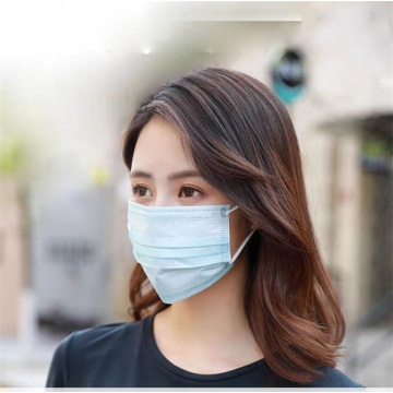 Veelgebruikte wegwerp 3-laags beschermend gezichtsmasker
