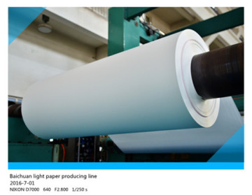 Baichuan natural color light offset paper printing