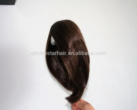 Cute Heat Resistant Hair Doll Wigs without Bangs