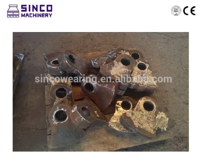 Hammer crusher parts hammer head and hammer