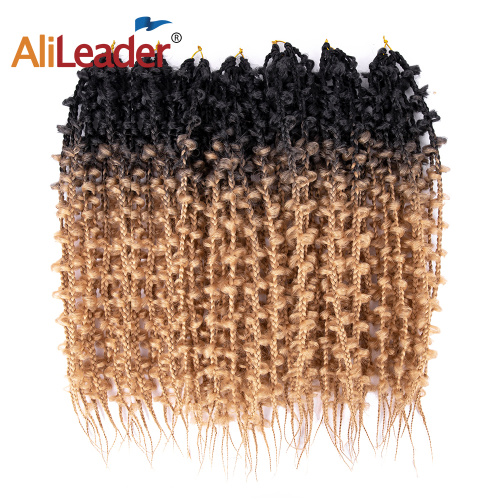 Pre-looped Butterfly Braids Crochet Hair For Black Women