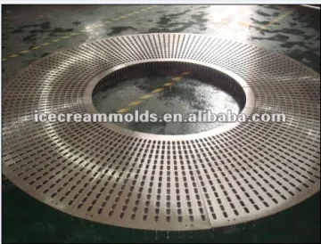 ice cream molds for round machine