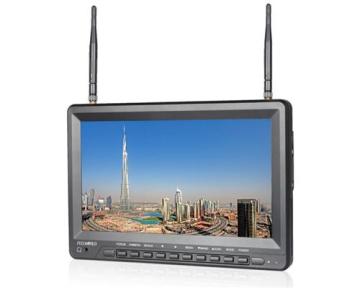 FEELWORLD 10.1" IPS LCD Monitor with Built-in Battery and Dual 5.8G 32CH Diversity Receiver