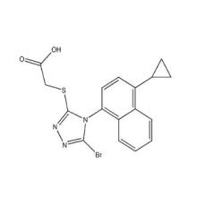 Lesinurad / RDEA 594 URAT1 ингибитор CAS 878672-00-5