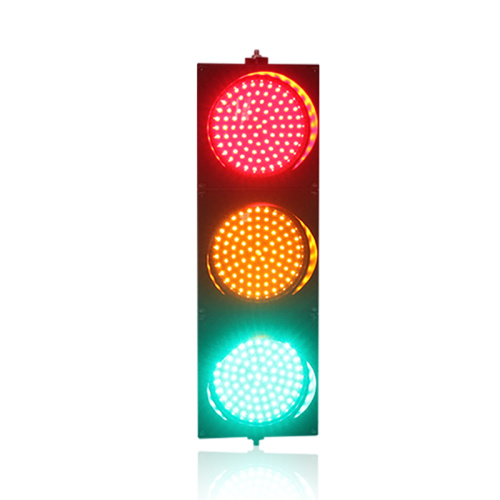 PC material DC12V 200mm led traffic light